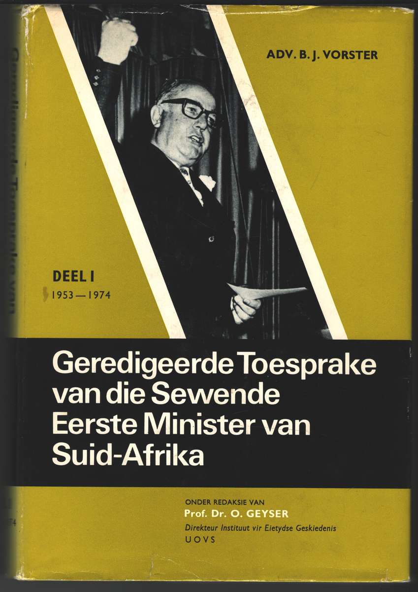 GEREDIGEERDE TOESPRAKE VAN DIE 7DE 1STE - GEYSER,O