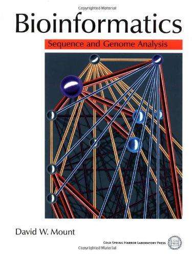 BIOINFORMATICS SEQUENCE & GENOME ANA - MOUNT,D