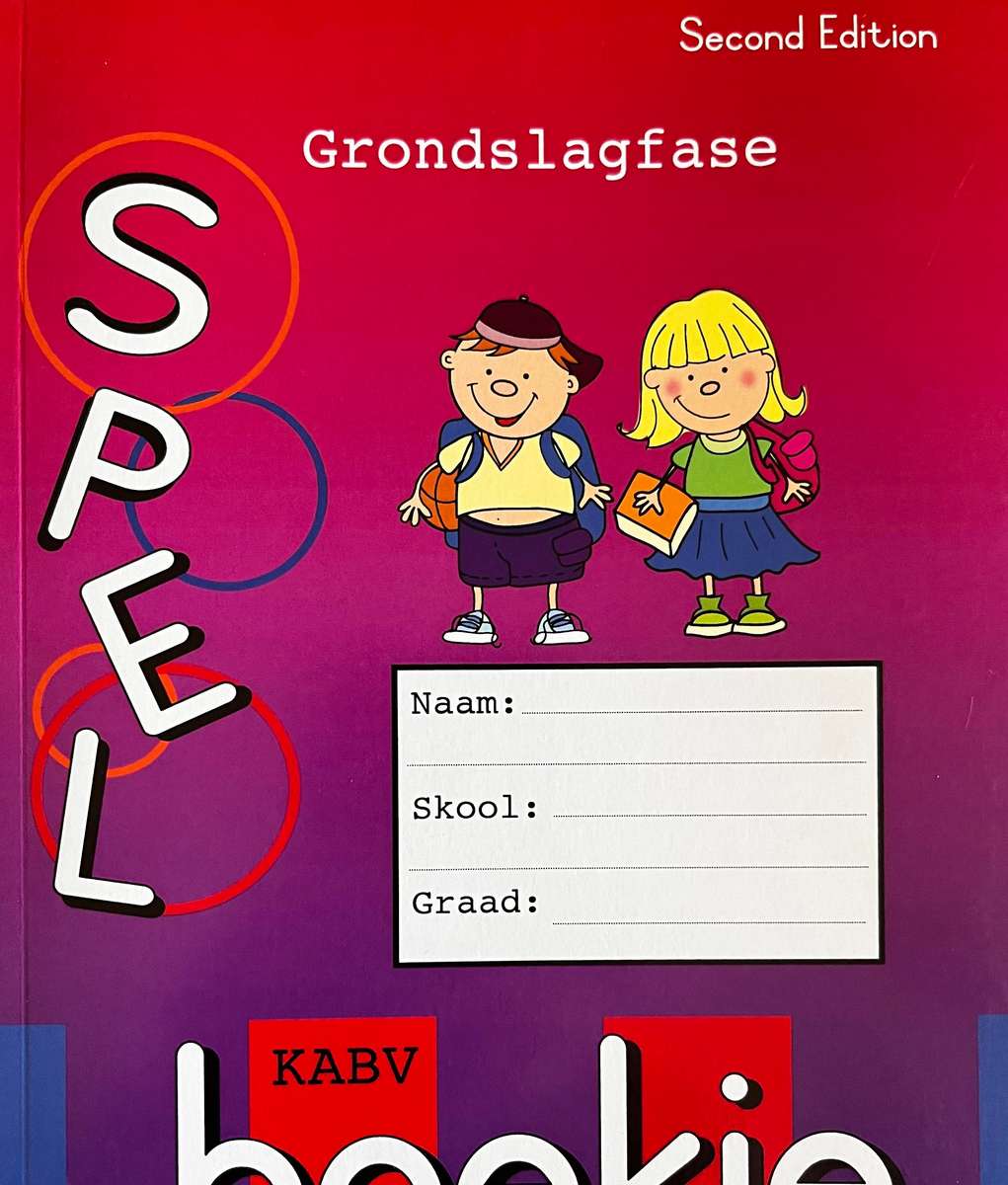 GRONDSLAGFASE SPELBOEKIE 3DE UITGAWE - RUBYPRINT