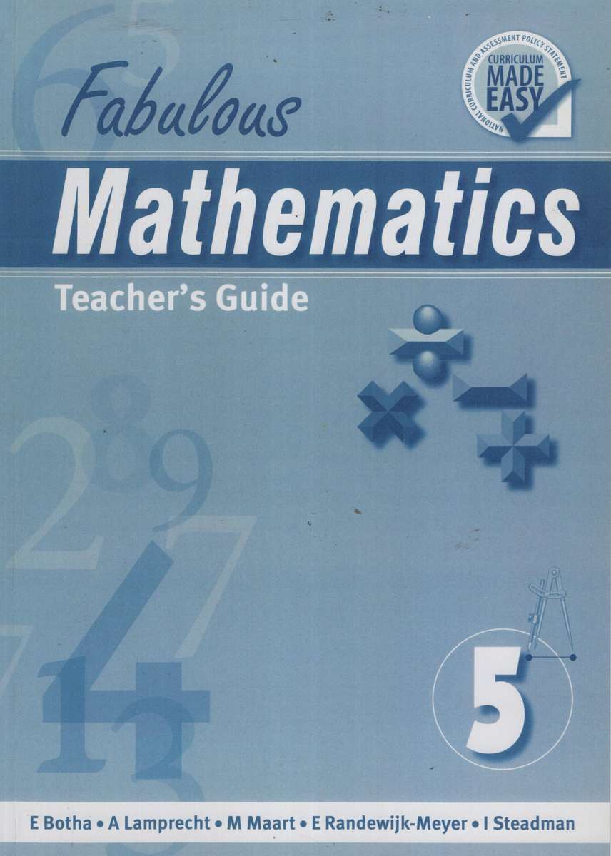 FABULOUS MATHS GR5 TG - MATHS-GR5