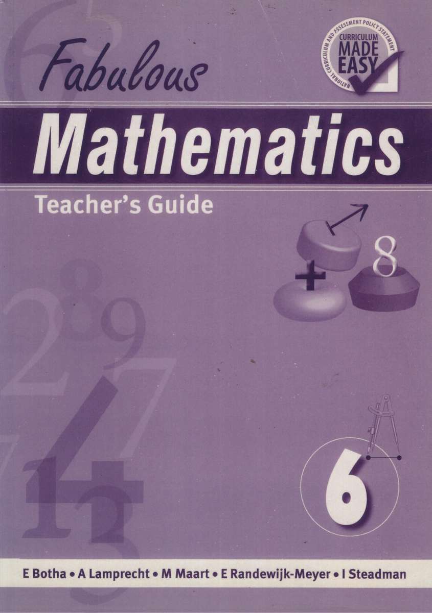 FABULOUS MATHS GR6 TG - MATHS-GR6