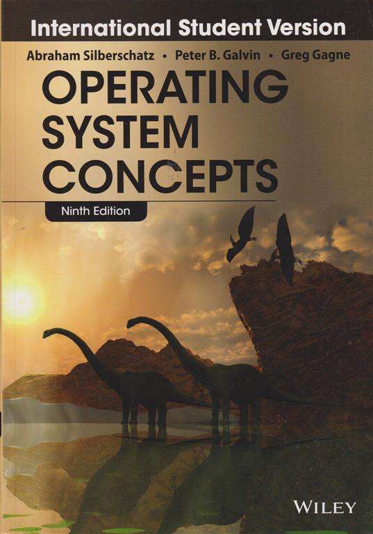 OPERATING SYSTEMS CONCEPTS 9ED ISE 2H SECONDHAND - SILBERSCHATZ,A