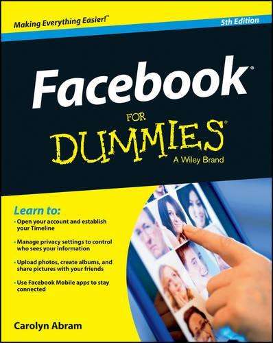 FACEBOOK FOR DUMMIES 5TH ED - DUMMIES