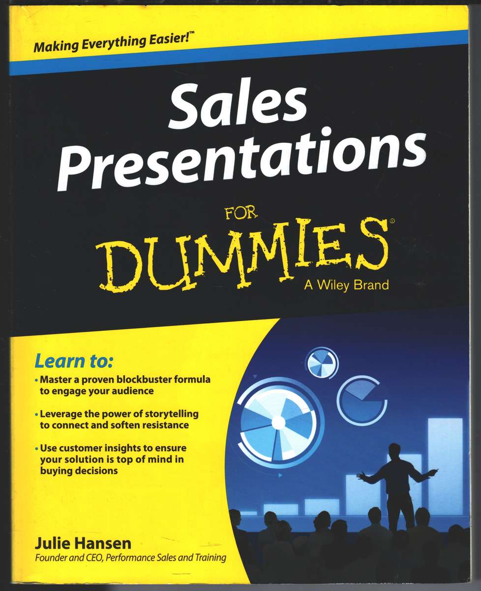 Sales Presentations For Dummies SECONDHAND - Julie M. Hansen