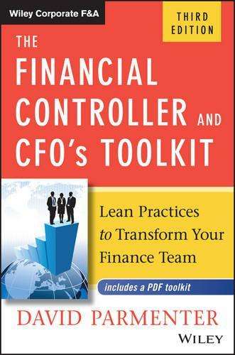 FINANCIAL CONTROLLER & CFOS TOOLKIT - PARMENTER,D
