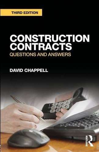 CONSTRUCTION CONTRACTS 3E - CHAPPELL,D