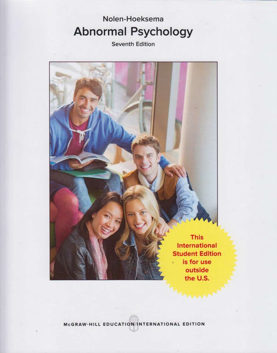 ABNORMAL PSYCHOLOGY 7ED - NOLEN-HOEKSEMA,S