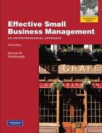 Effective Small Business Management - Norman M. Scarborough