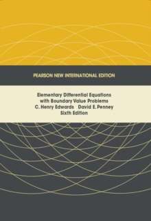 ELEMENTARY DIFFERENTIAL EQUATIONS 6ED - EDWARDS,CH