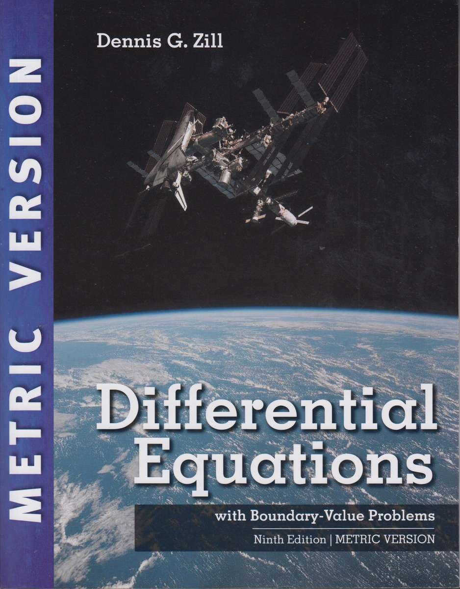 DIFFERENTIAL EQUATIONS BOUNDARY VALUE 9E SECONDHAND - ZILL,DG