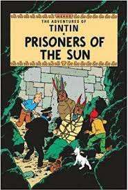 TINTIN 14 PRISONERS OF SUN SECONDHAND - HERGE