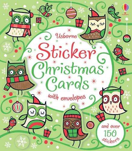 Sticker Christmas Cards - Candice Whatmore
