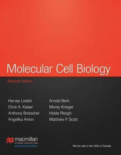 ZOLD MOLECULAR CELL BIOLOGY 7ED - LODISH,H