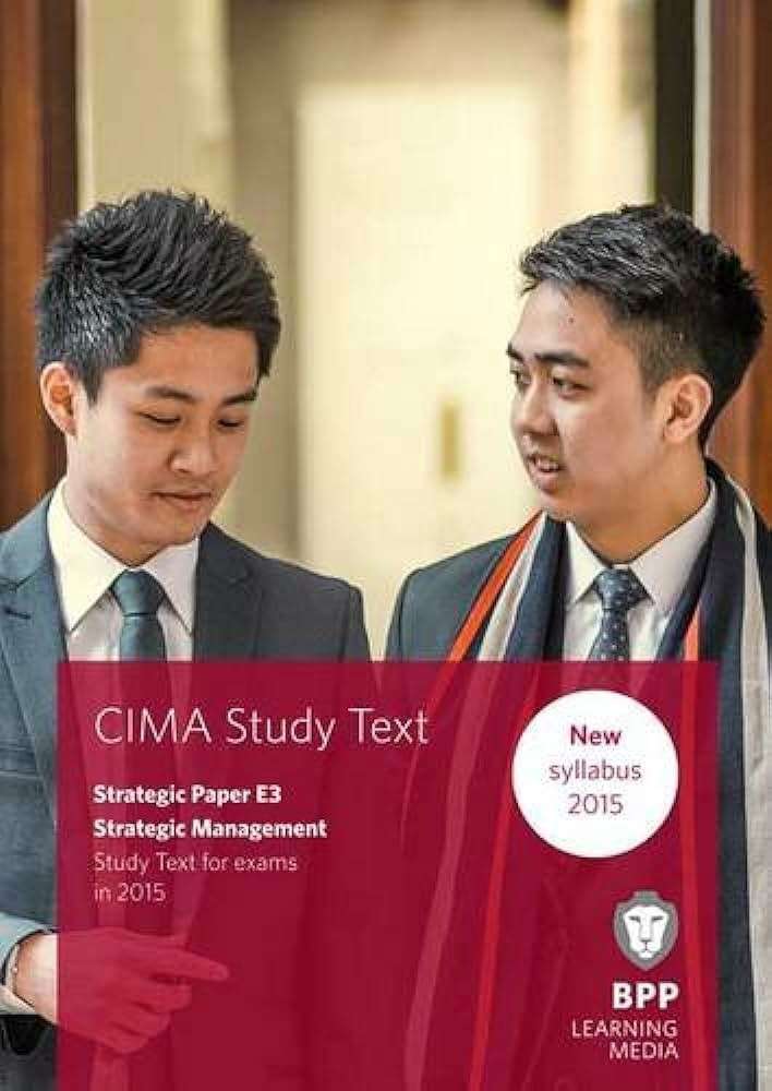 ZOLD CIMA E3 STRAT MANAG STUDY TEXT 2015 - BPP