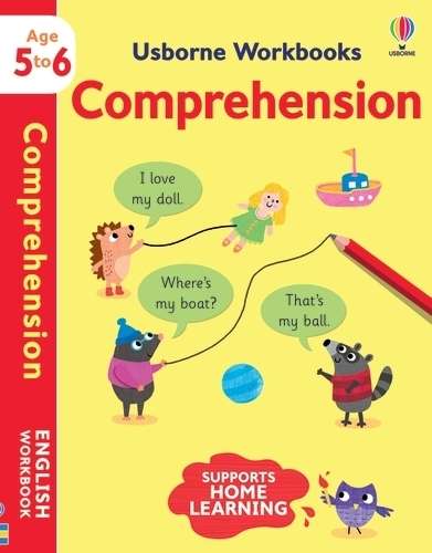 USBORNE WORKBOOKS COMPREHENSION AGE 5 6 - WATSON,H