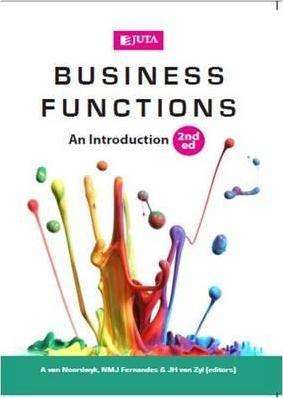 BUSINESS FUNCTIONS INTRO PERSPECT ZOOP SECONDHAND - VANZYL,J