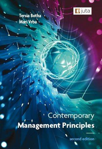 Contemporary Management Principles 2e - Tersia Botha