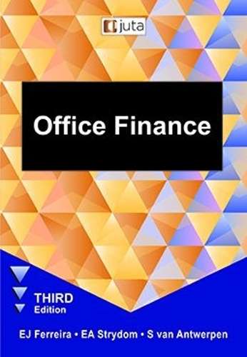 OFFICE FINANCE 3RD ED - FERREIRA,EJ