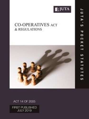 Co-operatives Act Pocket 1st Edition - Juta Statutes Editors