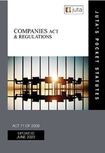 COMPANIES ACT 71 OF 2008 17E - JUTASPOCKETSTATUTES