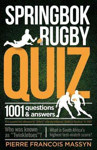 Springbok rugby quiz - Pierre Francois Massyn