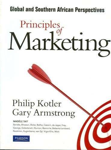 PRINCIPLES OF MARKETING GLOBAL & SA SECONDHAND - KOTLER