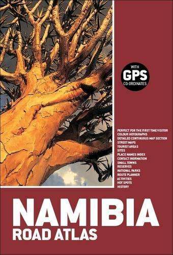 Road atlas Namibia - MAPSTUDIO