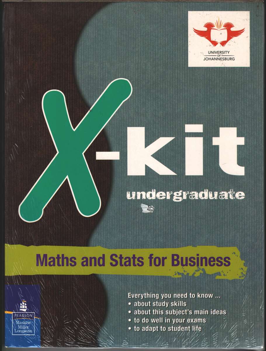 X-Kit Undergraduate Maths and Statistics for Business Cost and Manag - X-KIT