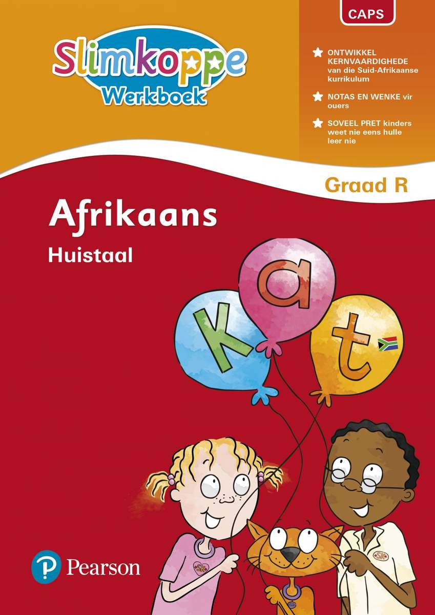 Slimkoppe Afrikaans huistaal: Graad R: Werkboek - Robyn Brice
