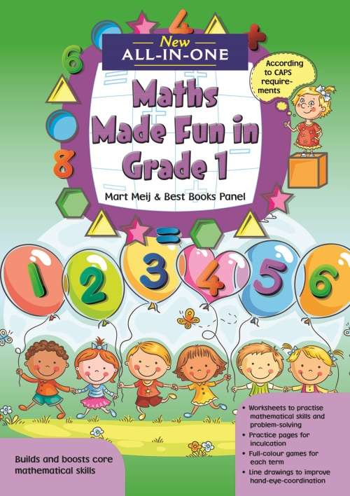 NEW ALL IN 1 MATHS MADE FUN GR1 CAPS - MATHS-GR1