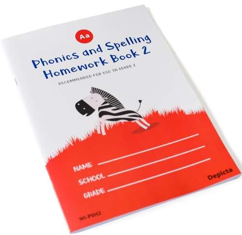 PHONICS & SPELLING HOMEWORK BOOK 2 GR 2 - DEPICTA