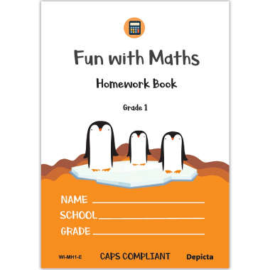 FUN WITH MATHS HOMEWORK BOOK GR1 - DEPICTA