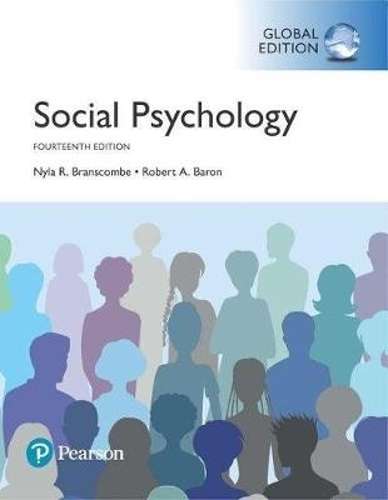 Social psychology and SA supplement - Robert A. Baron