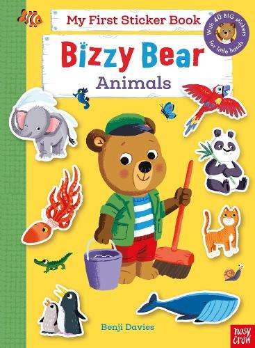 Bizzy Bear: My First Sticker Book Animals - Benji Davies
