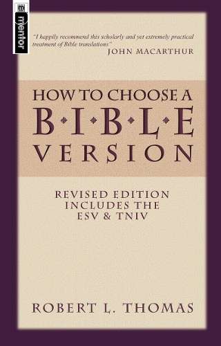 HT CHOOSE A BIBLE VERSION - THOMAS