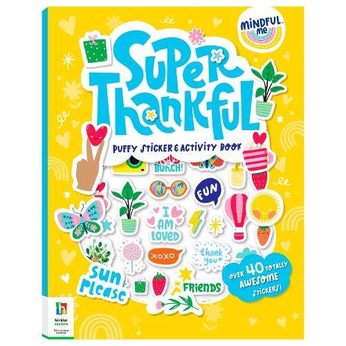 Mindful Me Super Thankful Sticker Activity Book - Shari Last