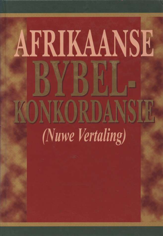 Bybelkonkordansie Nuwe Vertaling. Tweedehands SECONDHAND - CUM