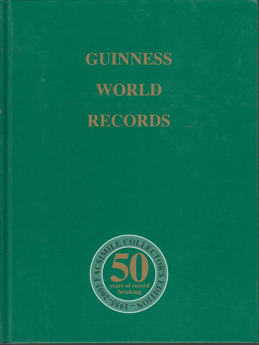 GUINNESS WORLD RECORDS 50 YEAR FACSIMILE SECONDHAND - GUINNESS