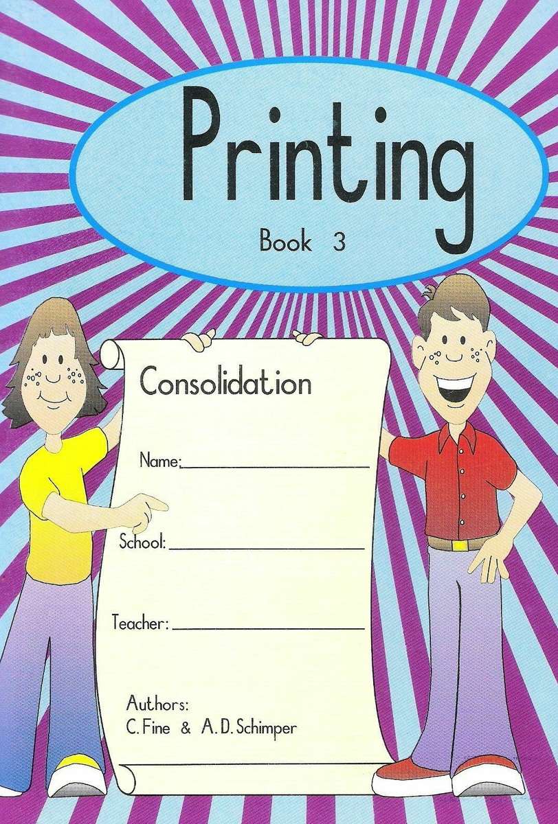 Printing: consolidation: Workbook 3 - MRPUBLISHER