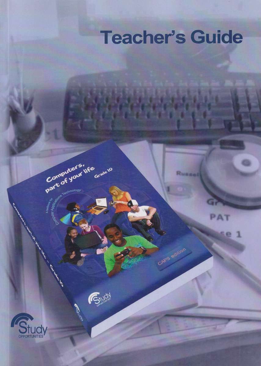 Computers Part of Your Life: Gr 10: Teacher's Guide and CD-Rom - CAT-GR10