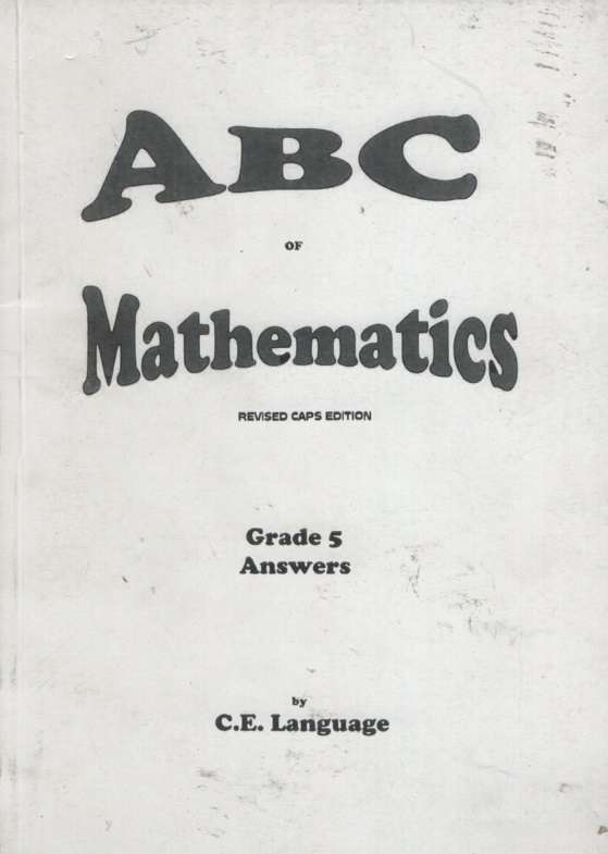 ABC MATHS GR5 ANSWERS - MATHS-GR5