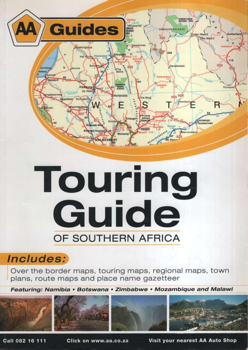 Touring Guide of Southern Africa. Second-hand SECONDHAND - AA Motorists Association