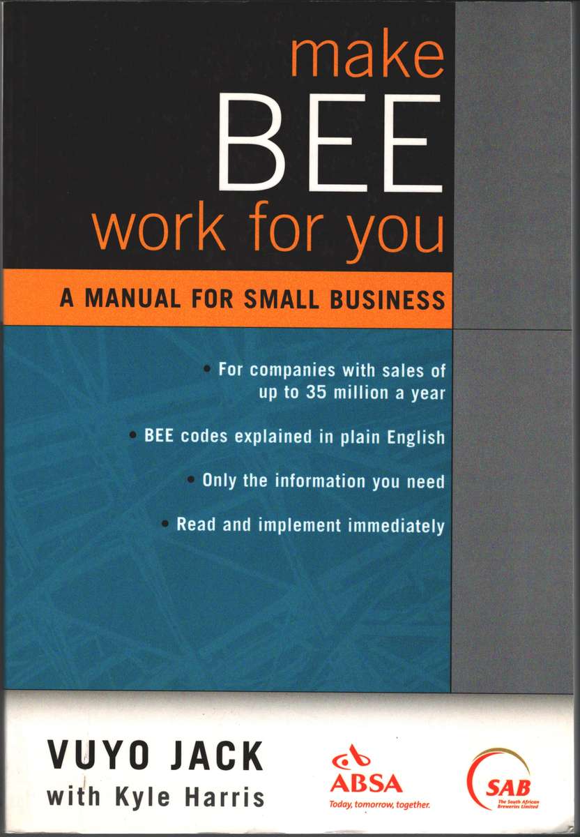 Make BEE work for you - Vuyo Jack