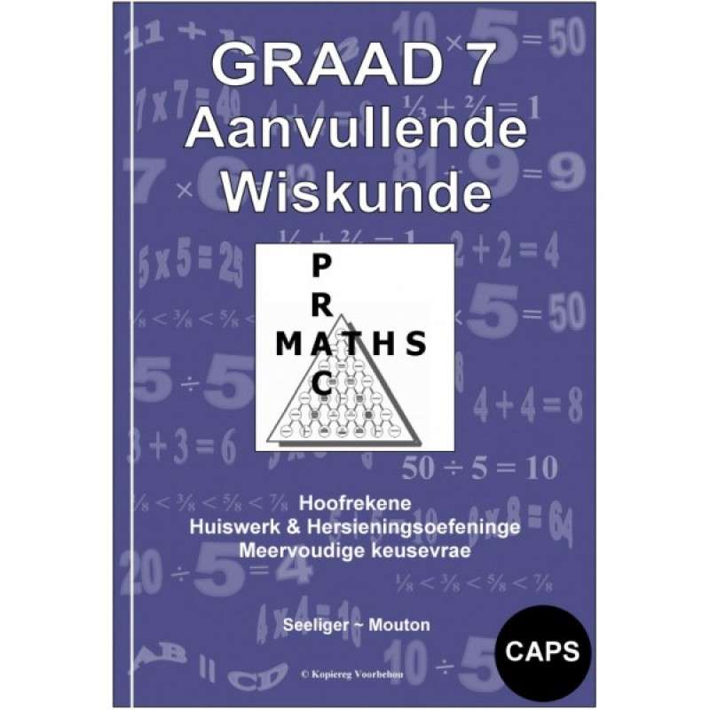 AANVULLENDE WISKUNDE GR7 - MATHS-GR7