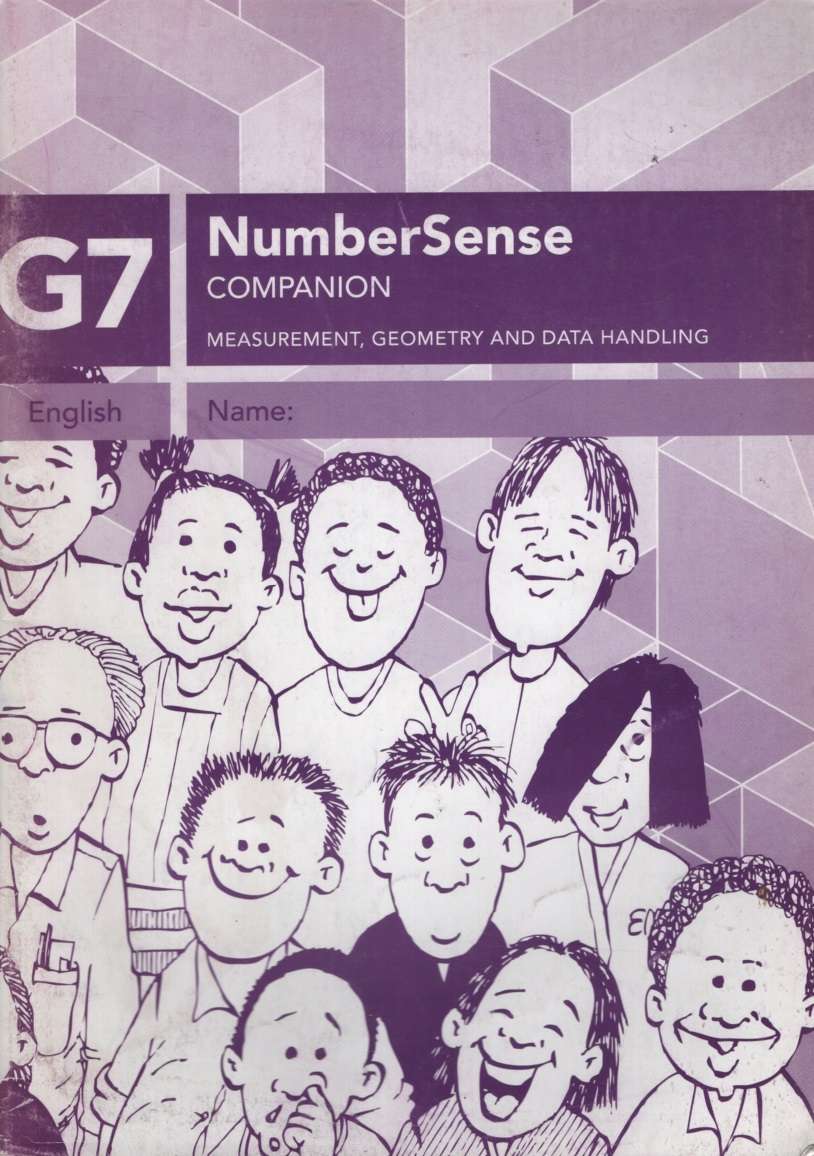 NUMBER SENSE COMPANION WORKBOOK GR7 - BROMBACHER