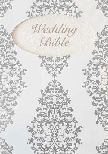 NIV wedding Bible silver - NIV