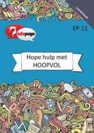 HOPE HULP MET HOOPVOL LB - EDUPAGE