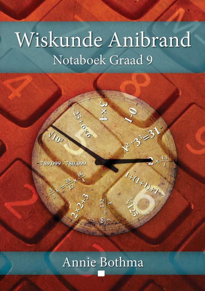 ANIBRAND WISKUNDE NOTABOEK GR9 - MATHS-GR9