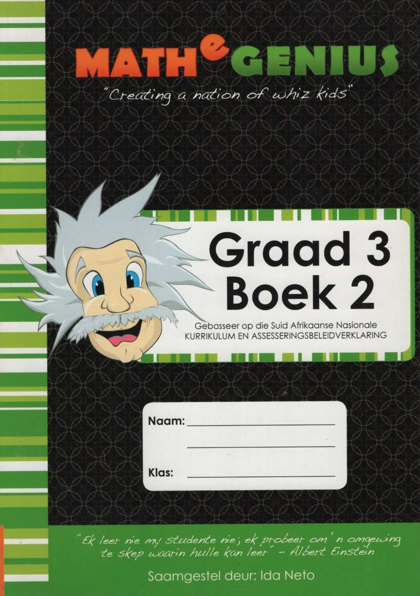 MATHE GENIUS WISKUNDE GR3 WB2 - MATHS-GR3
