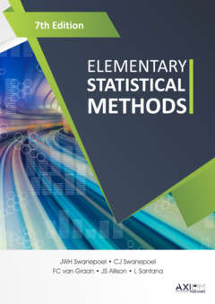 ELEMENTARY STATISTICAL METHODS 7ED - SWANEPOEL,JWH